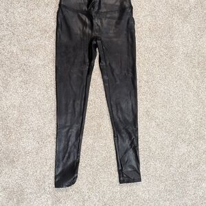 SPANX Shiny Black Jeggings